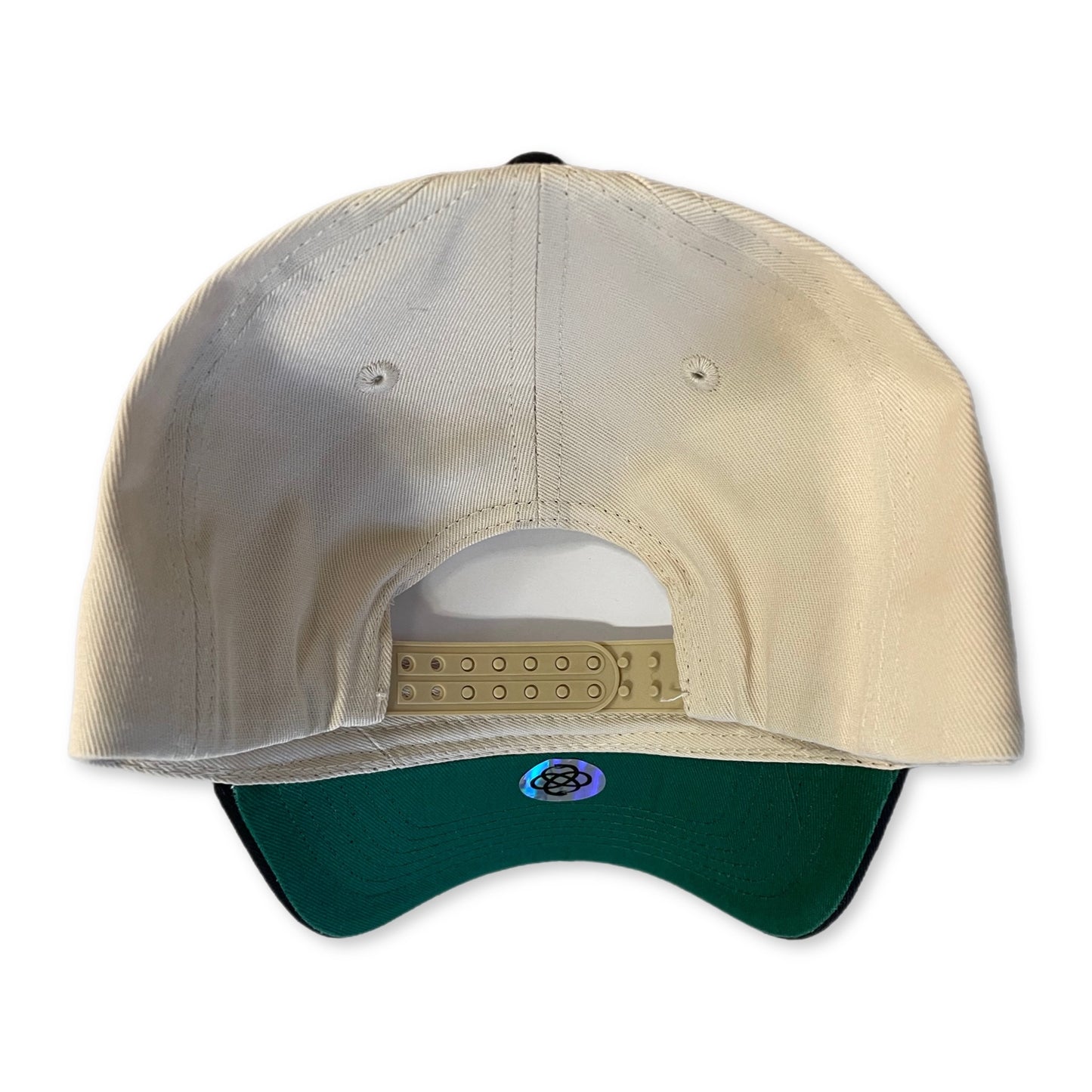 "OFF WHITE" CLARK AVENUE Double "SNAP BACK" (CREAM/BLACK)