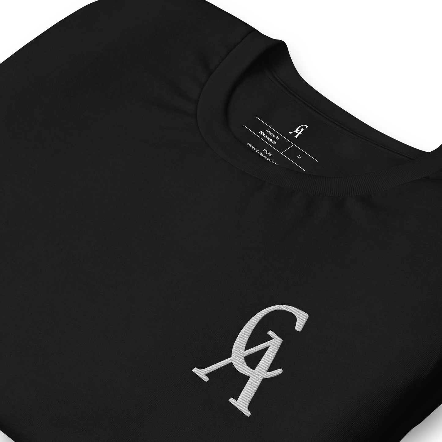 **PREMIUM** CA EMBROIDERED BLACK Unisex t-shirt